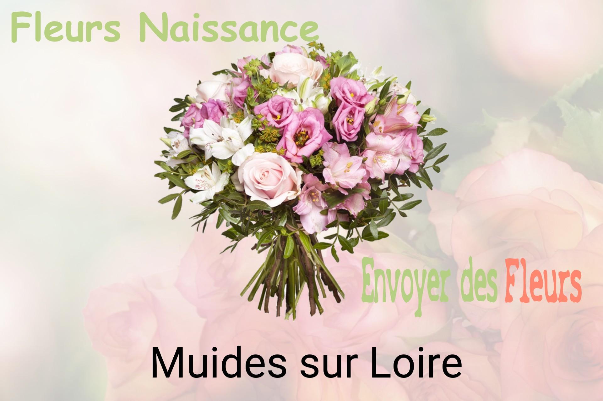 Bouquet de fleurs de naissance livré à Muides-sur-Loire